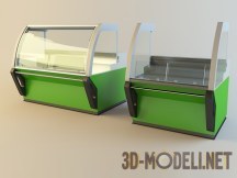 3d-модель Витрина-холодильник