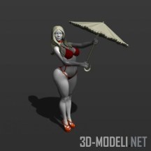 3d-модель Sexy Mary Poppins