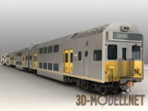 3d-модель Пассажирский электропоезд EMU