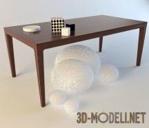 3d-модель Минималисткий стол Poliform Taglio