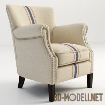 3d-модель Кресло «ROLAND» 602.019-GP06 от Gramercy Home