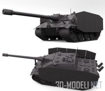 3d-модель Танк Panther Tank Destroyer