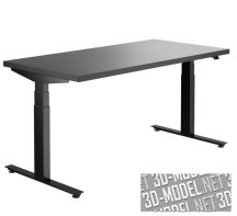 3d-модель Игровой стол Nevi от Herman Miller и Logitech G