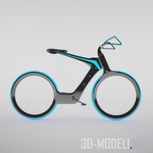 Концепт велосипеда с карбоновой рамой
