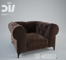 3d-модель Кресло DV homecollection TOTAL
