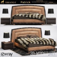 3d-модель Кровать Smania Patrick