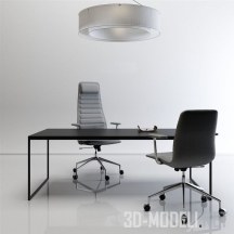 3d-модель Набор мебели от Cappellin, для офиса