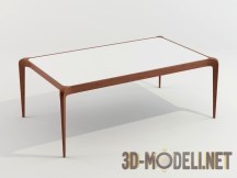3d-модель Изящный прямоугольный столик