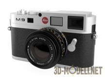 3d-модель Цифровая фотокамера Leica M9
