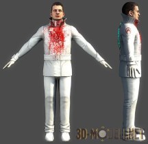 3d-модель Персонаж «Maroc lecorpse» из «Dead Space 3»