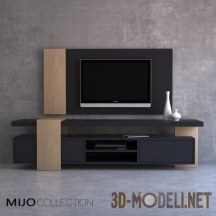 3d-модель Тумба под TV Mijo collection