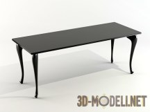 3d-модель Изящный черный стол