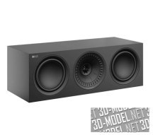 3d-модель HiFi-динамики Q250c от KEF