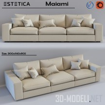 3d-модель Диван Maiami от Estetica