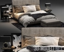 3d-модель Maxalto Demetra кровать