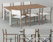 3d-модель Мебель CROSS и TRENTO от Manutti