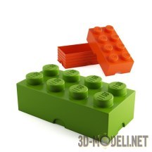 3d-модель Коробки для хранения от Lego