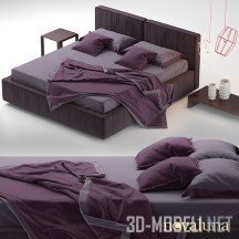 3d-модель Кровать EASY от Novaluna