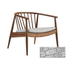3d-модель Два кресла Reprise от L.Ercolani