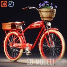 3d-модель Мужской велосипед Electra Indy 3i