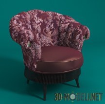 3d-модель Кресло Francesco Molon Conchiglia P500