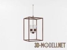 3d-модель Светильник в стиле китайского фонарика