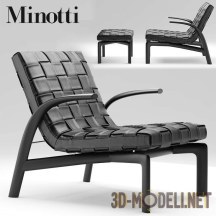 3d-модель Кресло PASMORE от Minotti