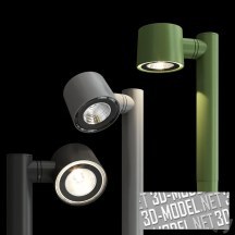 3d-модель Коллекция светильников Clic Garden от Lombardo