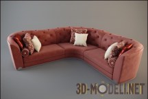 3d-модель Угловой диван Albert&Shtein «Данте»