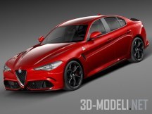 Седан Alfa Romeo Giulia Quadrifoglio 2016