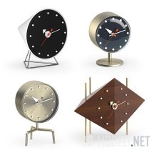 3d-модель Коллекция настольных часов от Vitra