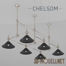 3d-модель Люстра «Chelson» для бильярдных столов