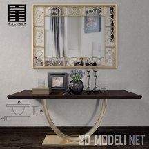 3d-модель Консоль с зеркалом Fashion affair FA303 от Malerba