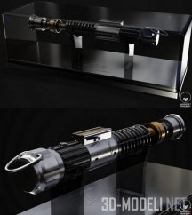 3d-модель Световой меч Obi-Wan Kenobi Lightsaber