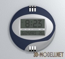 3d-модель Современные электронные часы