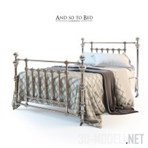 3d-модель Кровать And So To Bed – Dickens
