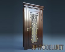 3d-модель Входная дверь «Дрезден»