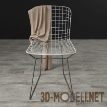 Современный стул Bertoia Side от KNOLL