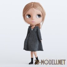 3d-модель Кукла Маруся