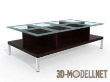 3d-модель Трехсекционный журнальный столик