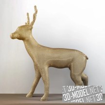3d-модель Фигурка Рождественского оленя от EDG (Enzo de Gasperi)