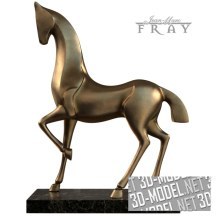 3d-модель Статуэтка лошадь