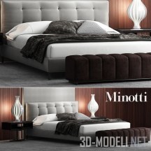 Кровать Minotti Andersen QUILT