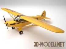 3d-модель Самолет Piper PA-18 Supercub