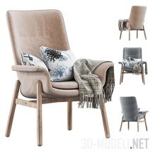 3d-модель Кресло Vedbo от IKEA