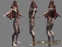 3d-модель Человекоподобный монстр Mistress