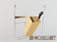 3d-модель Простой держатель для ножей