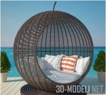 3d-модель Кровать Garden Apple bed