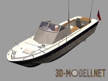 3d-модель Рыбацкая лодка WAHOO