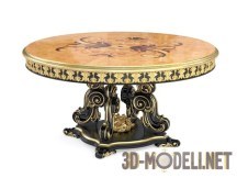 3d-модель Круглый стол с инкрустацией Modenese Gastone Bella Vita 13143